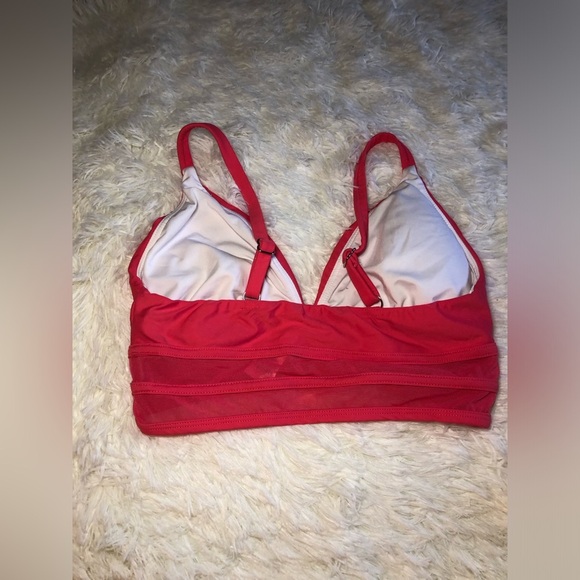 VENUS Red Deep Pink Triangle Bikini Top size 6 NWOT - Picture 5 of 10